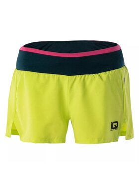 IQ IQ Szorty sportowe Riana Żółty Stretch Fit