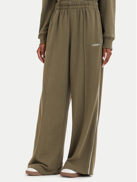 adidas adidas Jogginghose Seasonal Essentials Colorpop KV6864 Dunkelgrün Wide Fit