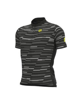 Alé Cycling Alé Cycling Koszulka rowerowa Solid Step Czarny Fitted Fit