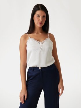 Guess Guess Top 163399 Biały Classic Fit