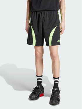 adidas adidas Szorty materiałowe 151041 Czarny Regular Fit