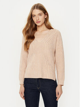 Guess Guess Sweter W5RR03 Z3K70 Beżowy Regular Fit