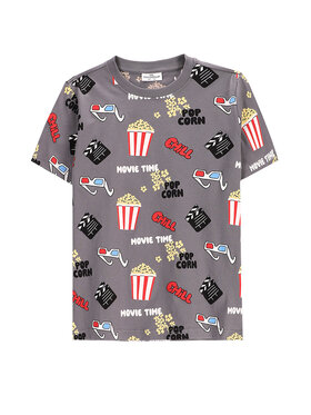 Coccodrillo Coccodrillo Tricou WC5143213VBB Gri Regular Fit