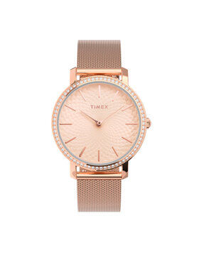 Timex Timex Zegarek City TW2V52500 Różowy
