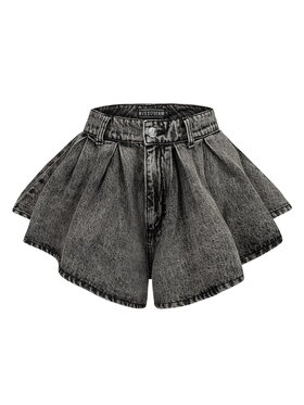 MissDenim MissDenim Szorty jeansowe Skorts Szary Regular Fit