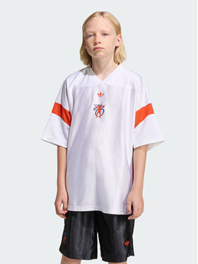 adidas adidas Koszulka techniczna Jude Bellingham Tee Biały Loose Fit