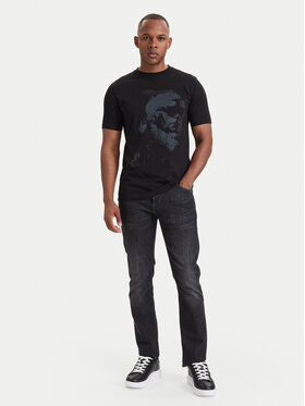 KARL LAGERFELD KARL LAGERFELD T-Shirt 755063 564242 Czarny Regular Fit