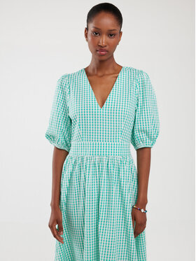 BIG STAR BIG STAR Sukienka codzienna TIKO_302_340 Turkusowy Relaxed Fit