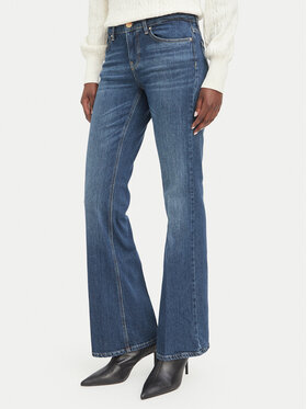 Guess Guess Sweter W6BR44 Z1441 Kremowy Regular Fit