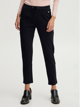 Fransa Fransa Hlače 20605622 Crna Regular Fit