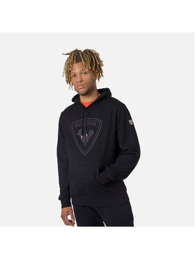 Rossignol Rossignol Bluza Logo Sweat Hood Fl Czarny Regular Fit