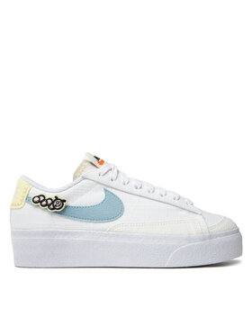 Nike Nike Sneakers Blazer Low Platform Se DJ6376 100 Bianco