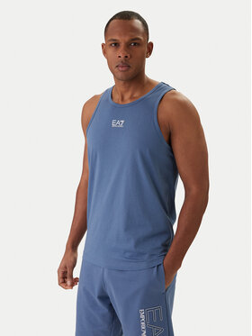 EA7 Emporio Armani EA7 Emporio Armani Tank top 7M000295 AF10375 Modrá Regular Fit