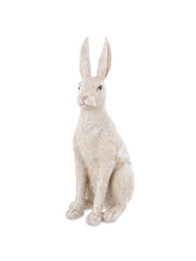 MIAhome MIAhome Figurka królik 32x12x15 cm PELUCHE Biały