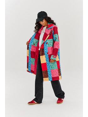 NAOKO NAOKO Kabát Urban Roar Barevná Regular Fit