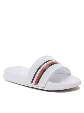 Tommy Hilfiger Tommy Hilfiger Natikače Reflective Pool Slide T3B0-32931-1172 M Bijela