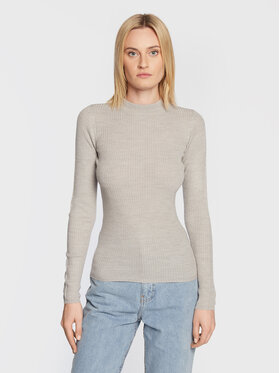 Brave Soul Brave Soul Pullover LK-248RIGBYG Grau Slim Fit