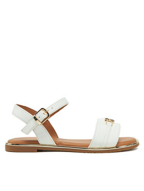 Tommy Hilfiger Tommy Hilfiger Sandalen Sandal T3A2-33778-0326 M Weiß