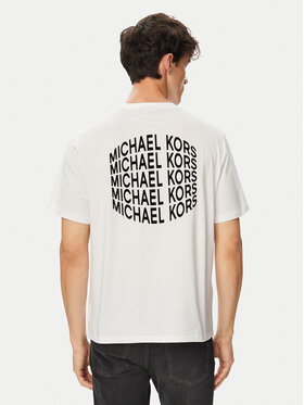MICHAEL Michael Kors MICHAEL Michael Kors T-krekls CF6535WFV4 Balts Regular Fit