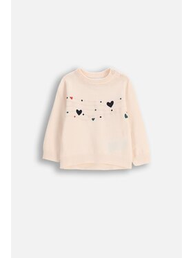 Coccodrillo Coccodrillo Sweter ZC5172101EBG-003 Écru Regular Fit