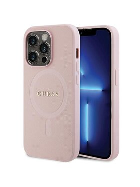 Guess Guess Etui na telefon iPhone 13 Pro Różowy