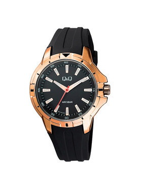 Q&Q Q&Q Zegarek QC18-102 Czarny