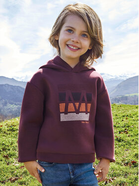 Mayoral Mayoral Felpa 4448 Viola Regular Fit