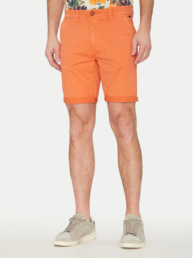Blend Blend Šortky z materiálu 20717939 Oranžová Regular Fit