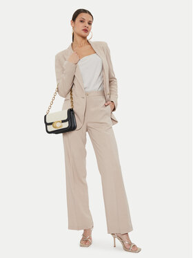 ViCOLO ViCOLO Pantaloni din material TB1562 Bej Relaxed Fit