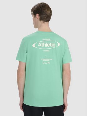 4F 4F T-Shirt 4FRSS25TTSHM2687-41S Zielony Regular Fit