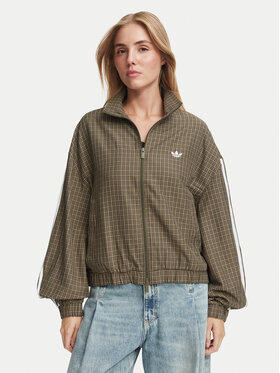 adidas adidas Bluza Checks LE8306 Khaki Regular Fit