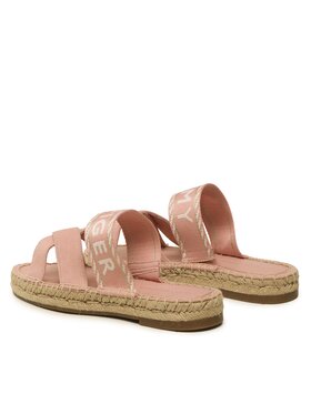 Tommy Hilfiger Espadrile Seasonal Webbing Sandal FW0FW07181 Ružičasta