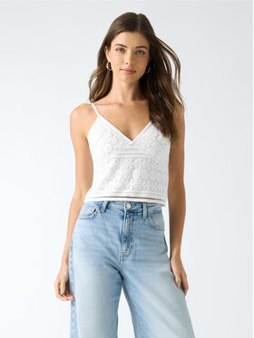 Guess Guess Top 183949 Bílá Classic Fit