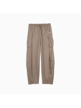 Puma Puma Spodnie dresowe 636675 Beżowy Regular Fit