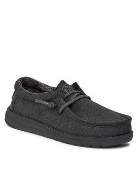 Hey Dude Hey Dude Poltopánky Wally Youth Basic 40041-001 Čierna