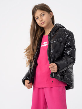 4F 4F Зимова куртка 4FJAW23TDJAF267 Чорний Regular Fit