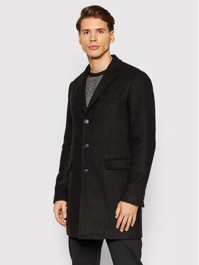 Imperial Imperial Prechodný kabát K5441K2118 Čierna Regular Fit