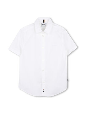 BOSS BOSS Hemd J53160 S Weiß Regular Fit