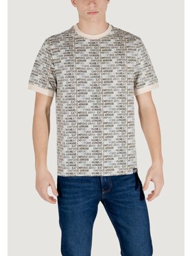 EA7 Emporio Armani EA7 Emporio Armani T-shirt 7M000208 AF12874 Beige Casual Fit
