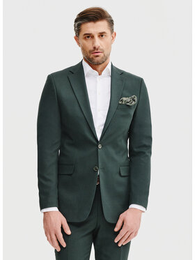 Pako Lorente Pako Lorente Marynarka P25SF-3G-026 Zielony Slim Fit
