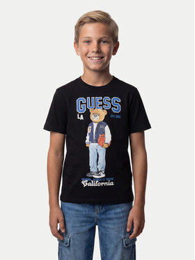 Guess Guess T-Shirt L6YI19 K3750 Μαύρο Regular Fit