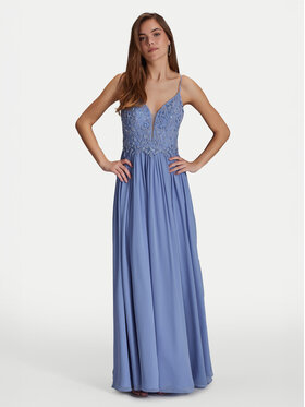 Hey Kyla Hey Kyla Rochie de seară 5AI082HK Albastru Regular Fit
