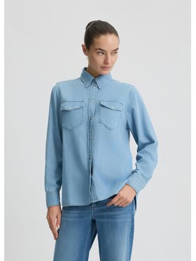 Liu Jo Liu Jo Koszula jeansowa UA5238D485178733 Błękitny Regular Fit