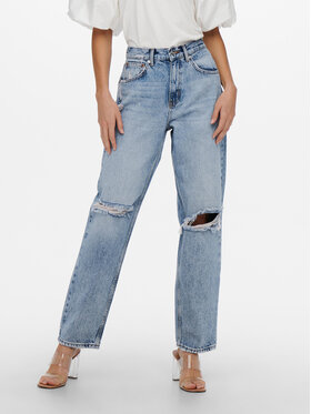 ONLY ONLY Дънки Robyn 15250328 Син Straight Fit