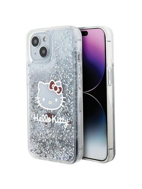 Hello Kitty Hello Kitty Etui na telefon iPhone 14 Srebrny