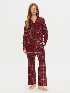 BOSS Boss Pidžama 50527259 Crvena Relaxed Fit
