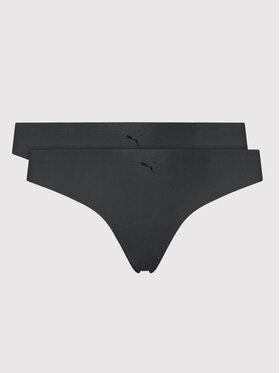 Puma Puma Komplet stringów Everyday 935022 Czarny