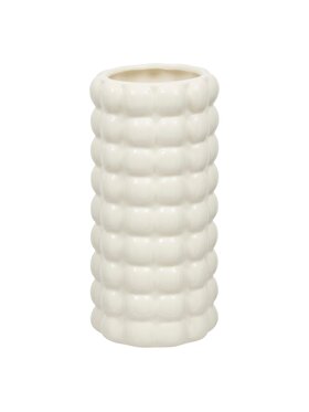 MIAhome MIAhome Wazon ceramiczny BAGEL Biały