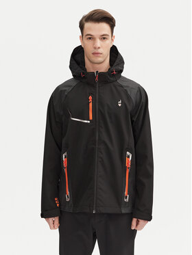 Aulp Aulp Softshelljacke Robin Schwarz Regular Fit