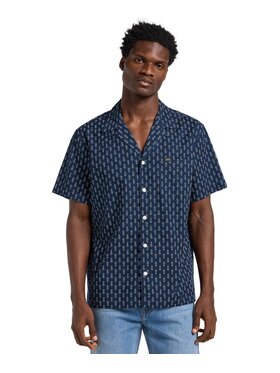 Lee Lee Koszula 112365228 Granatowy Relaxed Fit